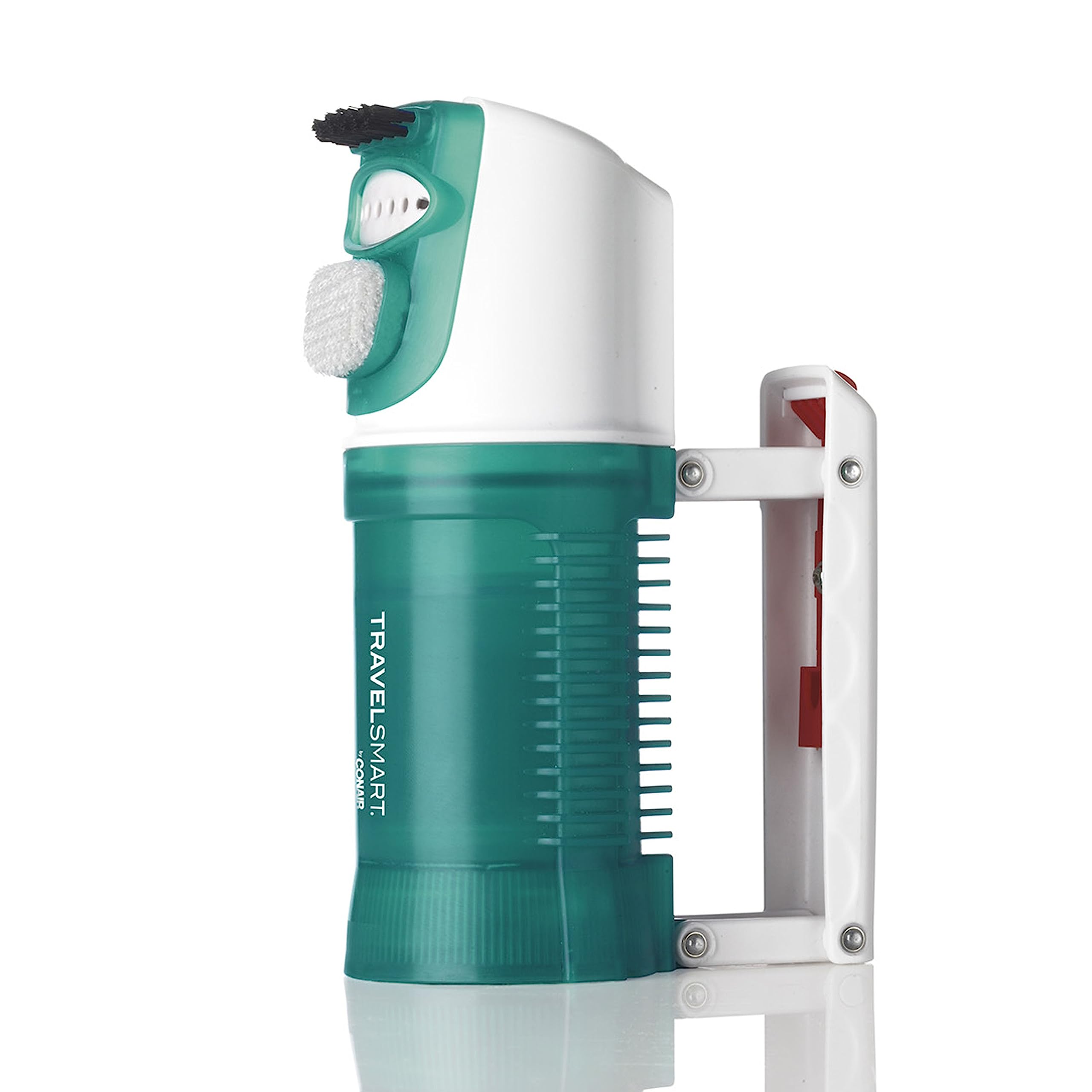 Conair Travel Smart mini garment steamer with folding handle